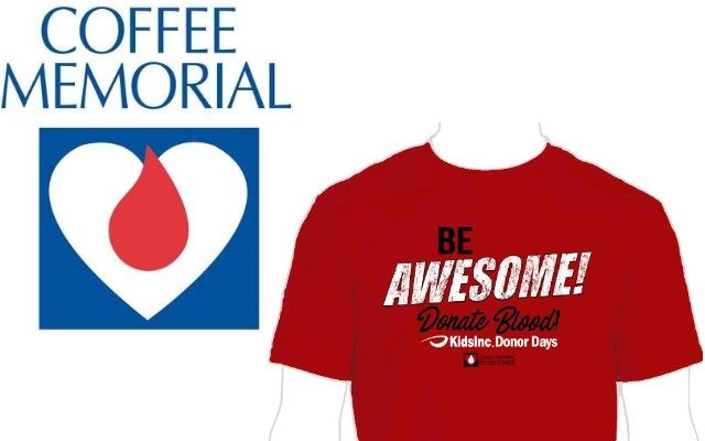 Coffee Memorial Blood Center Hosting 10th Annual Donor Days