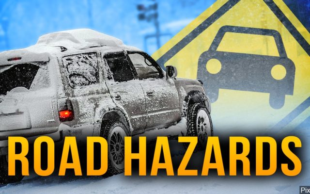 Area Road Closures Due To Winter Weather