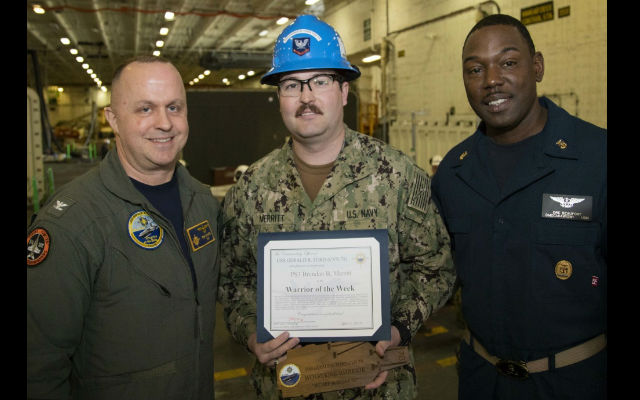 Amarillo Sailor Receives Warrior Of The Week Award