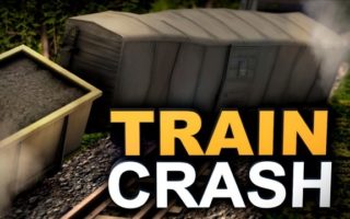 Semi-Train Crash