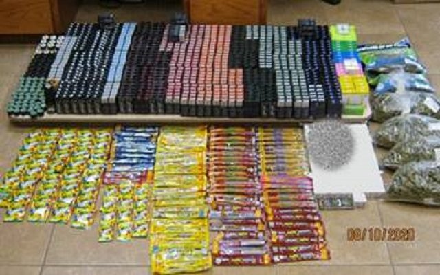 THC Products Seized After Traffic Stop