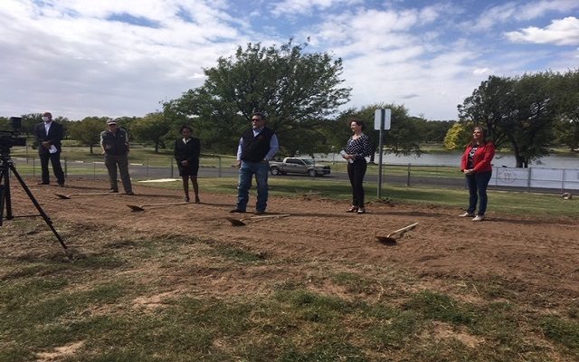 Groundbreaking For The New Thompson Park Pool