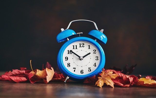 The End Of Daylight Saving Time Is Here