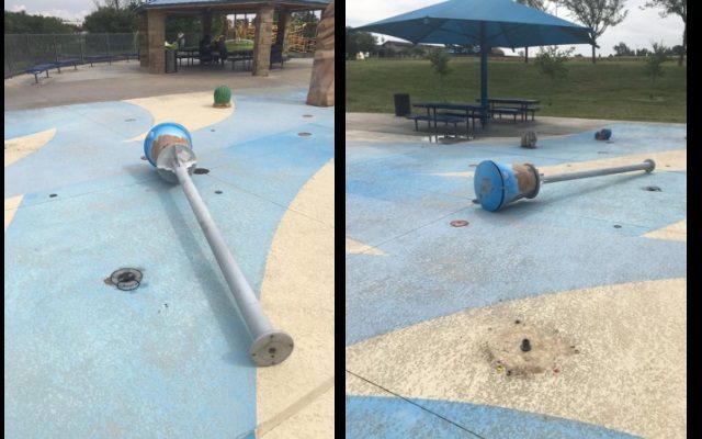 Crime Stoppers Searching For More Information About Medi-Park Splash Pad Being Vandalized