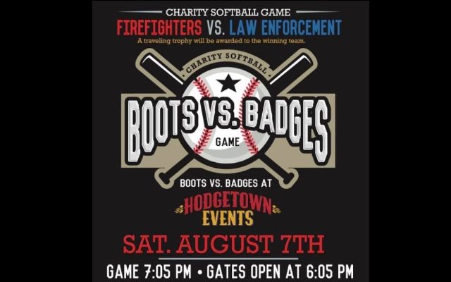 Boots and Badges Charity Softball Game