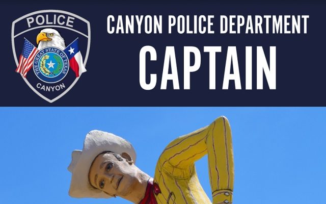 City of Canyon Looking For New Police Captain