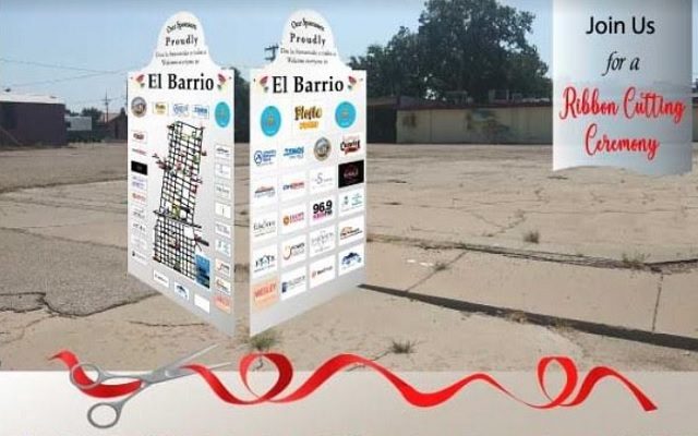 Barrio Neighborhood Monument and Historical Map Ribbon Cutting