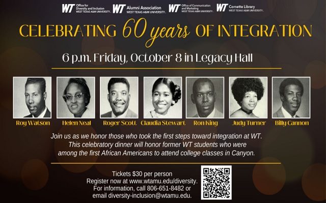 WTAMU Honoring First Black Students