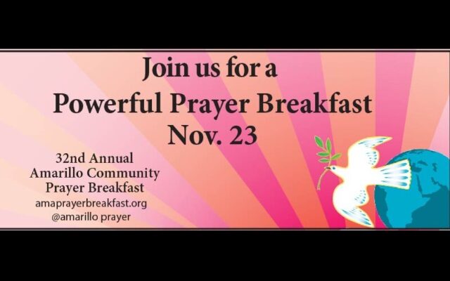 Amarillo Community Prayer Breakfast November 23rd