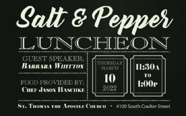 Salt and Pepper Luncheon Planned