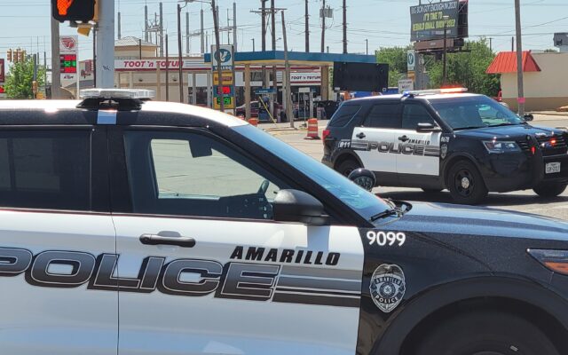 Single Vehicle Accident On West Amarillo Blvd.
