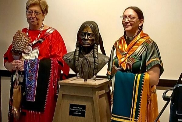 Native American Legend Quanah Parker Statue Revealed