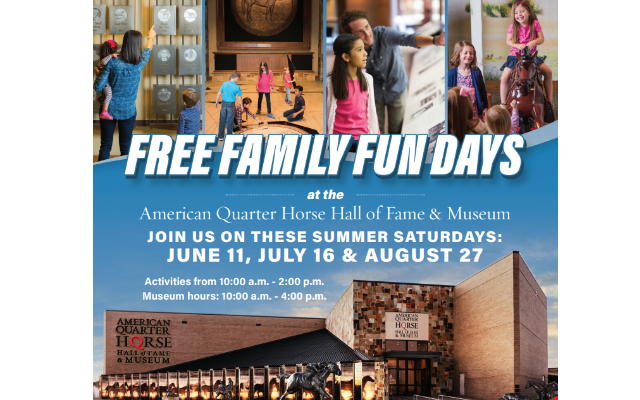 AQHA Museum Offering Free Family Days This Summer
