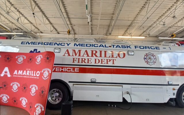 Amarillo Fire Department debut a new piece of equipment AMBUS