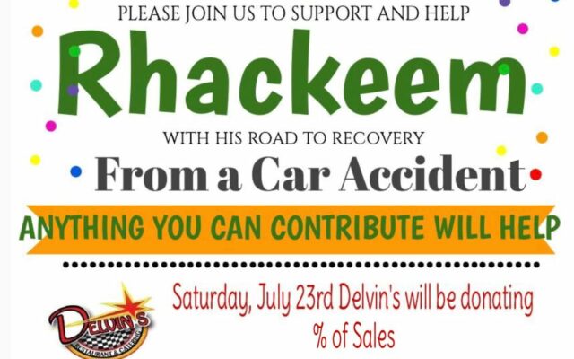 Come Support and Help Rhackeem