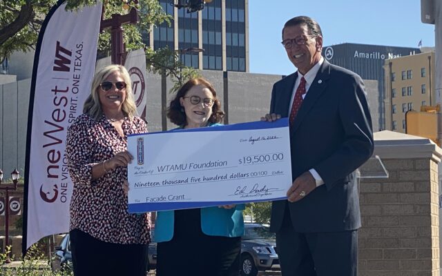 Center City Gifts Grant For WT’s New Parking Lot in Downtown