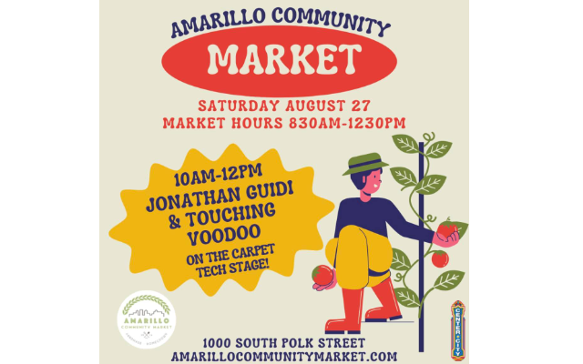 Amarillo Community Market Continues Saturday, August 27th