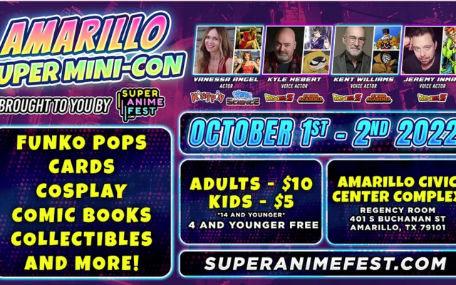 Amarillo Mini-Con Comes to Amarillo This October