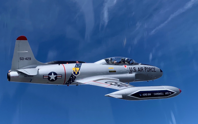 Flying the Amarillo Skies This Weekend: T-33 Trainer Visit