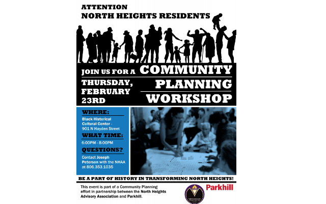 Local Organization Hosting Community Workshop and Charette in North Heights