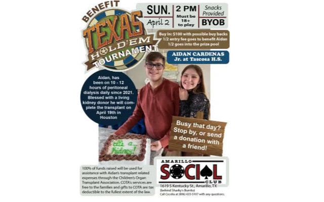 Amarillo Social Club Hosting Fundraiser for Tascosa Junior