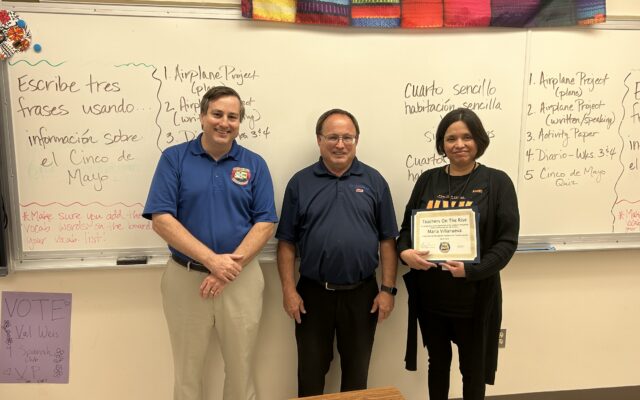 AHS’ Maria Villanueva and Others Named April/May Teacher’s on the Rise
