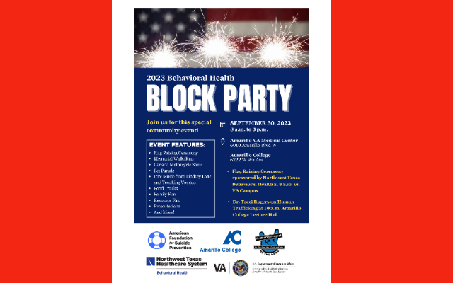 First Ever Behavioral Health Community Block Party Set for September 30th