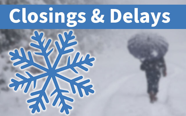 School Closures and Delays for Tuesday, January 9th