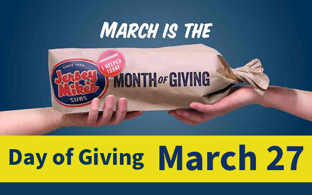 Jersey Mikes’s Children’s Miracle Network